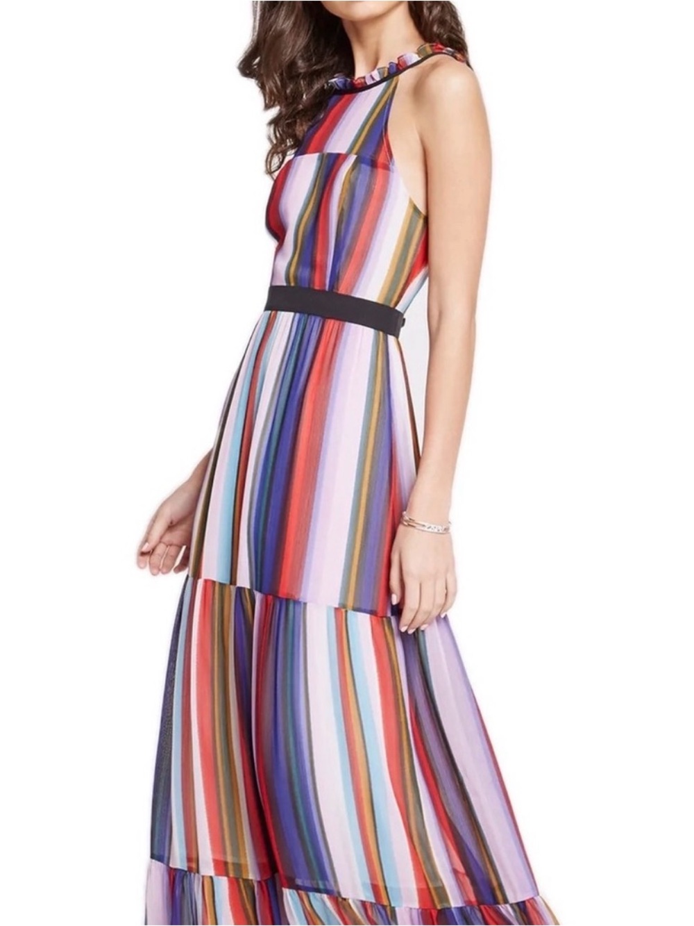 BCBG Maxi Dress Long size 12 | Sundress Formal Garden Resort